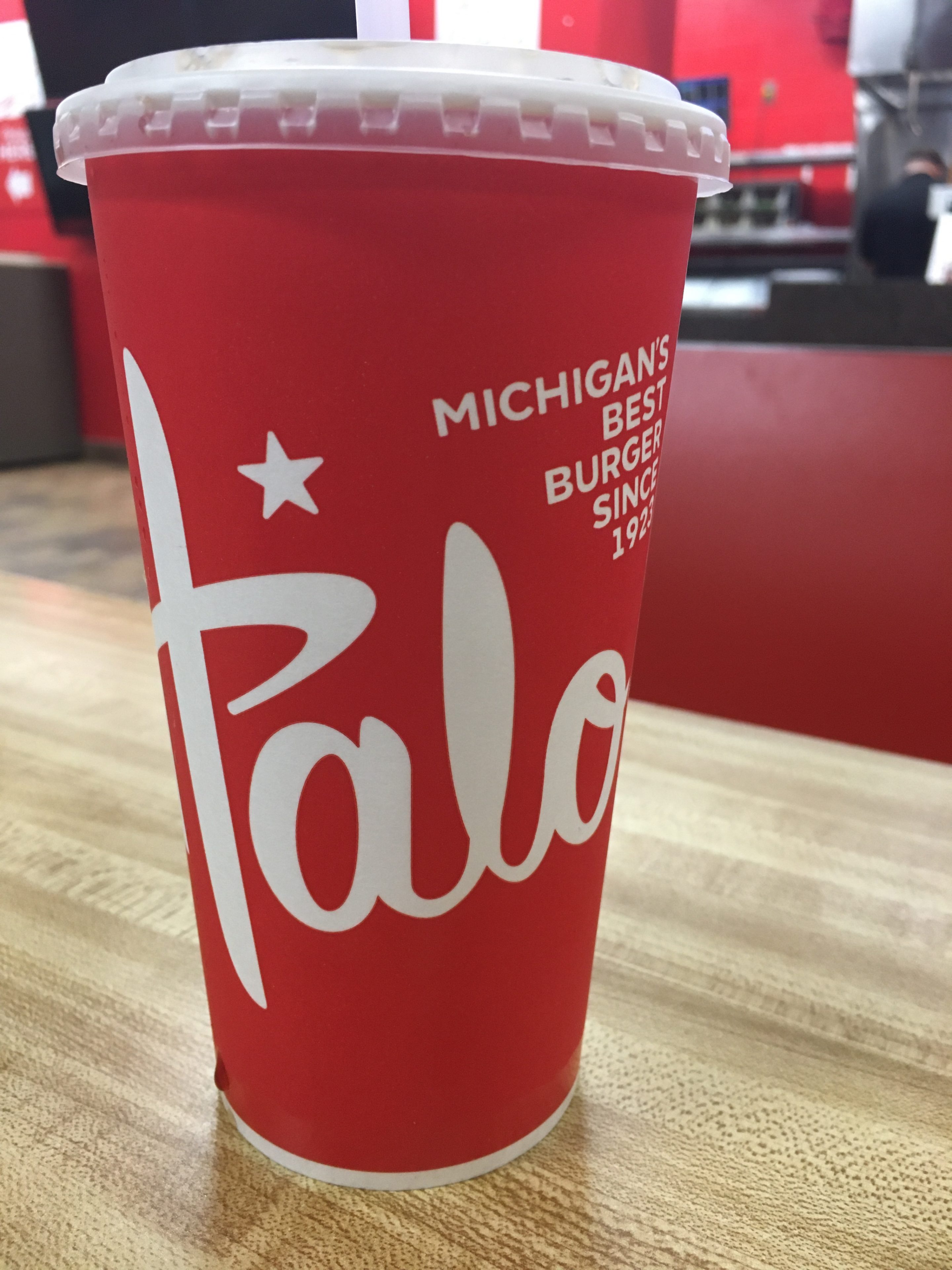 Cup from Halo Burger