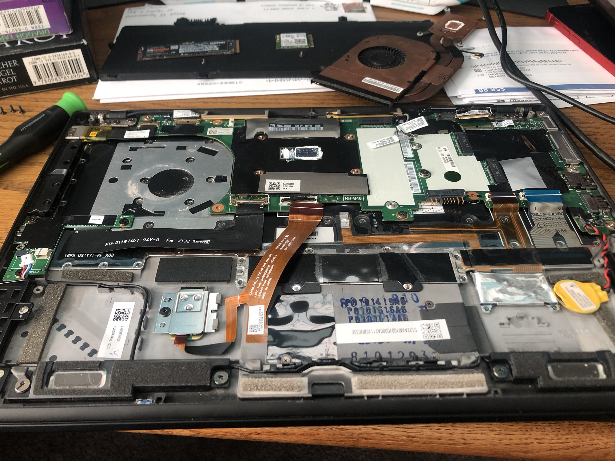 Inside of my laptop