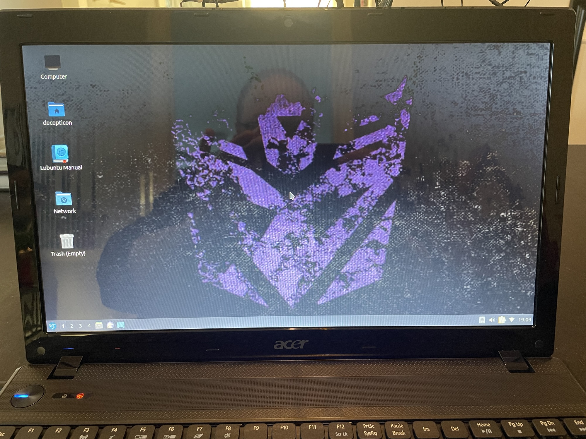 Decepticon Graffiti Laptop